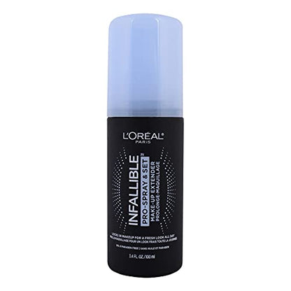 L'Oreal Paris Makeup Infallible Pro-Spray y Set Spray Fijador de Maquillaje, 3.4 Onzas - imagen 2