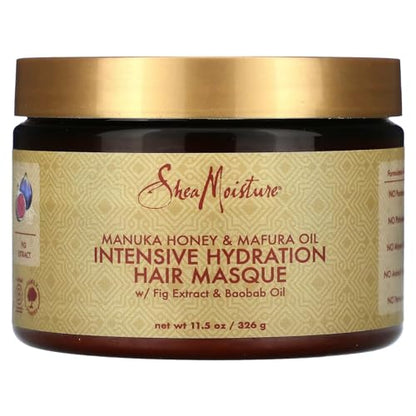 Mascarilla Intensiva de Hidratación Sheamoisture con Miel de Manuka y Aceite de Mafura, 12 Oz - imagen 1