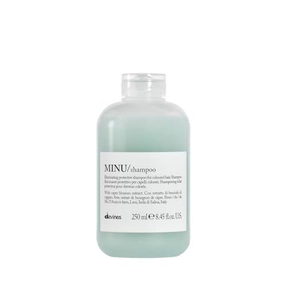 Champú Davines MINU, Hidratante y Protector del Color para Cabello Teñido - Preserva la Brillantez y Suavidad con Caper Salino, 8.45 Fl Oz - imagen 4