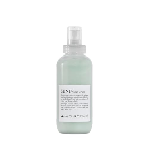 Sérum Capilar Davines MINU, Fórmula Hidratante Protectora Sin Enjuague para Cabello Teñido - Preserva el Color Cosmético y Aporta Brillo con Caper - imagen 3