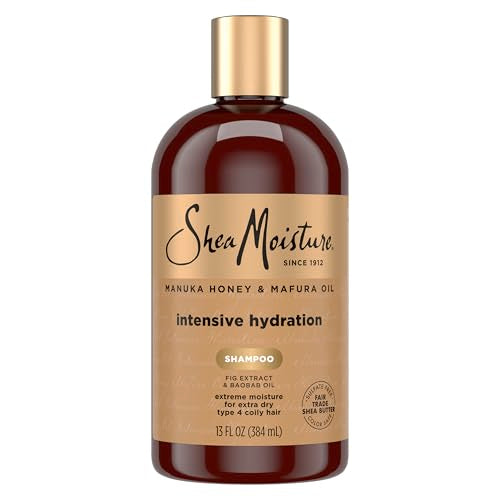 Champú Hidratante Intensivo Shea Moisture con Miel de Manuka y Aceite de Mafura para Cabello Seco y Dañado Sin Sulfatos 13 oz - imagen 2