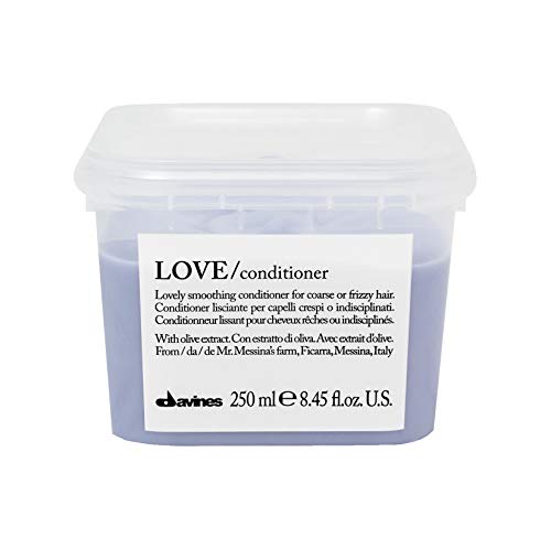 Acondicionador Davines LOVE Smoothing | para Cabello Rizado y Rebelde, Cabello Frizoso | Productos Alisadores con Extracto de Oliva | 8.45 Fl Oz - imagen 3