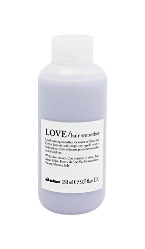 Davines LOVE Hair Smoother, Crema Sin Aclarado para Alisar Cabello Frizzoso, Rebelde o Ondulado, 5.07 Fl. Oz. - imagen 1