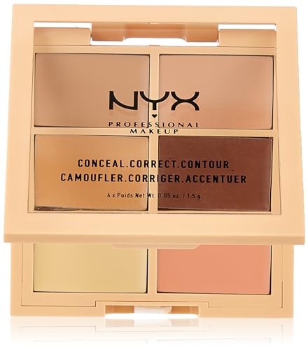 Paleta de Corrección y Contorno NYX PROFESSIONAL MAKEUP - Ligera - imagen 4