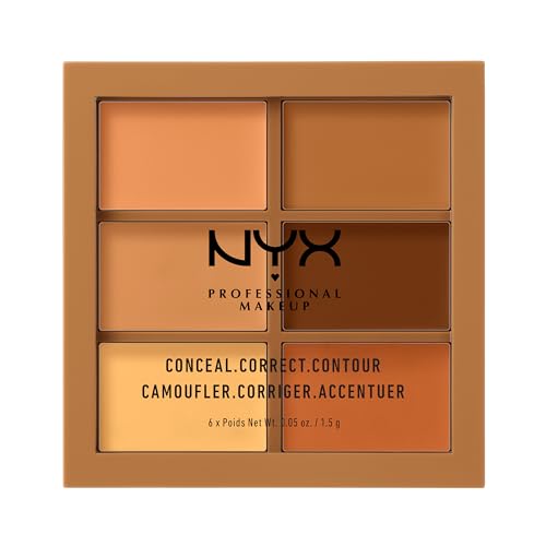 Paleta de Correctores y Contornos NYX PROFESSIONAL MAKEUP - Tonalidad Profunda - imagen 2