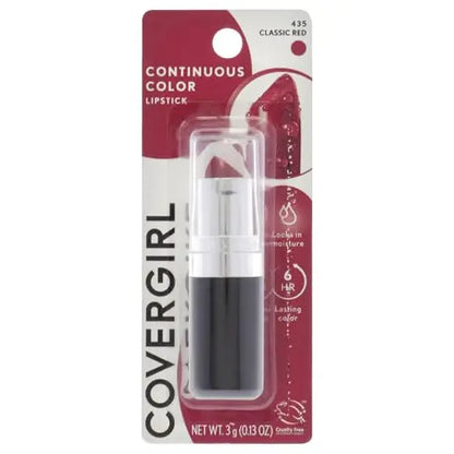 COVERGIRL Labial de Color Continuo Rojo Clásico 435, 3.7 g (el empaque puede variar) - imagen 4