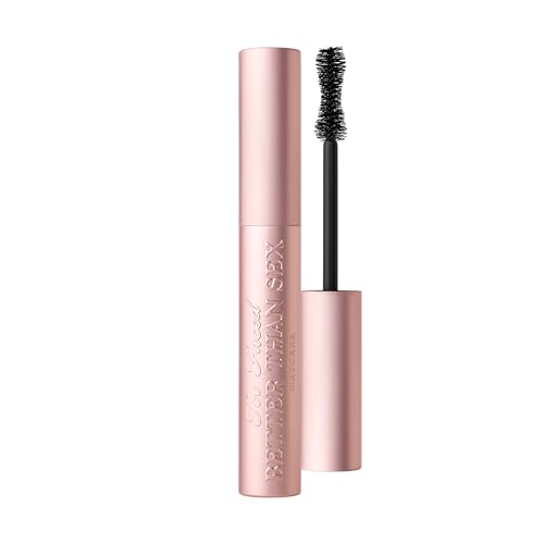 Máscara Voluminizadora Too Faced Better Than Sex | Volumen y Longitud Dramática | Libre de Crueldad, 0.27 Fl Oz, Negra - imagen 2