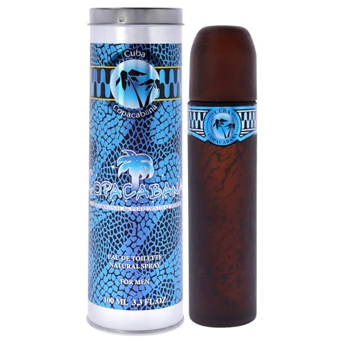 Cuba Brazil Copacabana Eau de Toilette Spray para Hombre, Marrón, 3.3 Fl Oz - imagen 2