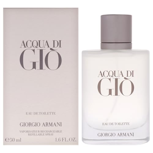 Armani Beauty - Acqua di Gio - Eau de Toilette para Hombre - Fragancia Duradera con Notas de Bergamota, Jazmín, Almizcle Blanco, Pachulí y Madera de - imagen 1