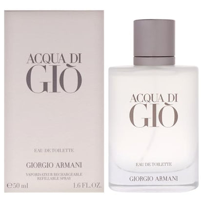Armani Beauty - Acqua di Gio - Eau de Toilette para Hombre - Fragancia Duradera con Notas de Bergamota, Jazmín, Almizcle Blanco, Pachulí y Madera de - imagen 3