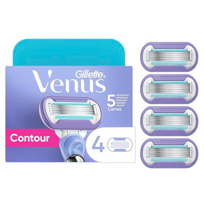 Recambios de Cuchillas para Afeitar Gillette Venus Extra Smooth Swirl para Mujeres - Paquete de 4 - imagen 2