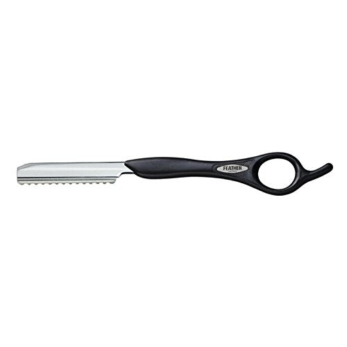 Cuchilla de Estilización Negra Feather de 7.25 pulgadas – Herramienta Profesional para Cortar, Desbastar, Capas, Texturizar y Plumas – Herramienta #1 - imagen 2
