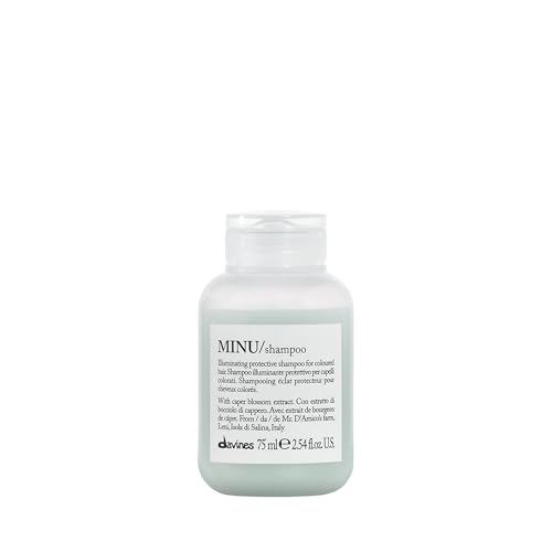 Champú Davines MINU, Hidratante y Protector del Color para Cabello Teñido - Preserva la Brillantez y Vitalidad del Color con Caper Salina, Tamaño de - imagen 4