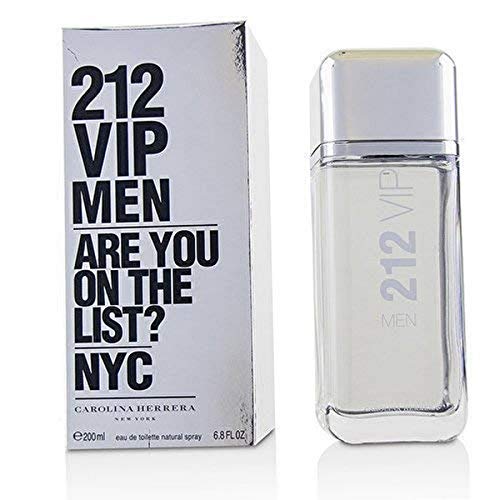 Carolina Herrera 212 Vip Eau de Toilette Spray para Hombre, 6.8 Fl Oz (Paquete de 1) - imagen 3
