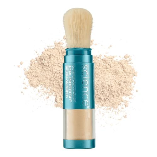 Colorescience Polvo Mineral Solar en Brocha para Piel Sensible, Tono Claro 1 Cuenta (Paquete de 1) - imagen 1