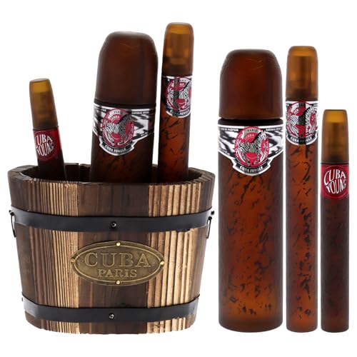 Cuba Jungle Zebra para Mujeres - Set de Regalo de 3 Piezas: 3.3oz EDP Spray, 1.17oz EDP Spray, 0.5oz EDP Spray - imagen 3