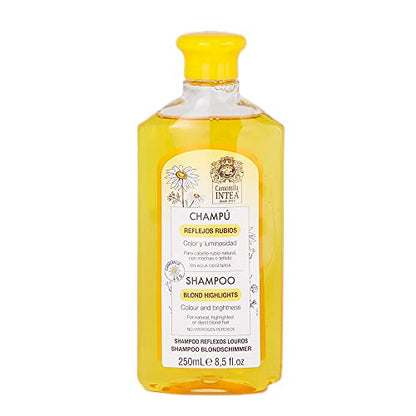 Champú Intea de Manzanilla - Champú Aclarante para Rubios - Sin Amoníaco, Aplicación Fácil para Cabello Natural o Teñido - 8.5oz - imagen 2