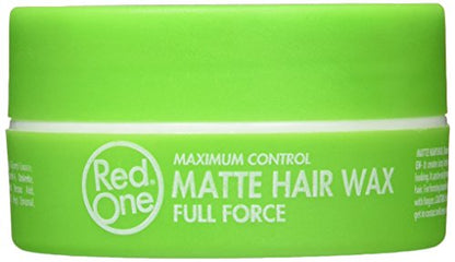 Cera para el cabello Redone Matte Verde 150ml | Cera de peinado para hombres y mujeres con acabado mate y fuerte fijación | Textura no pegajosa, look - imagen 3