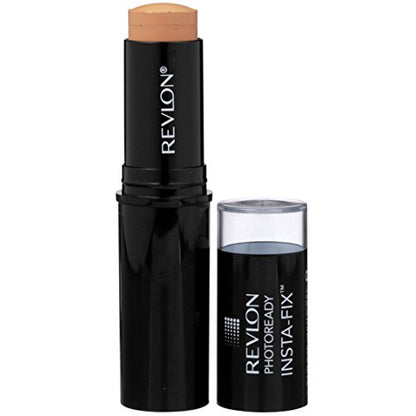 Base en barra Revlon PhotoReady Insta-Fix para todo tipo de piel, SPF 20, cobertura ligera-media, acabado natural, 160 Beige Medio, 1 oz - imagen 2