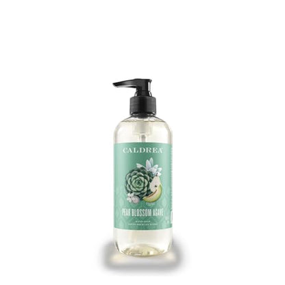 Jabón de Manos Caldrea, Gel de Aloe Vera, Aceite de Oliva y Aceites Esenciales, Aroma de Pera y Agave, 10.8 oz (El empaque puede variar) - imagen 3