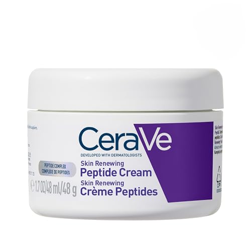 Crema Nocturna Renovadora de Piel CeraVe, Hidratante con Niacinamida, Complejo de Péptidos y Ácido Hialurónico para el Rostro, 1.7 Onzas, Empaque - imagen 2