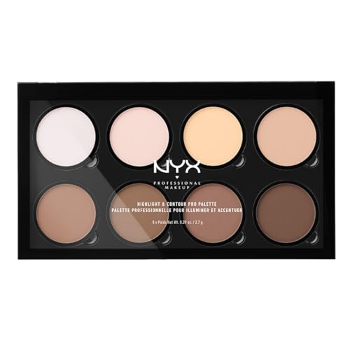 Paleta de Contorno y Iluminación Pro de NYX PROFESSIONAL MAKEUP - imagen 4
