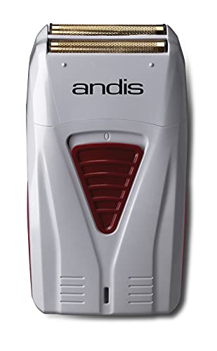 Andis - 17150(TS-1) Afeitadora de Foil de Titanio Pro Foil Lithium, Inalámbrica con Cargador USB, Afeitado Suave, Color Gris - imagen 2