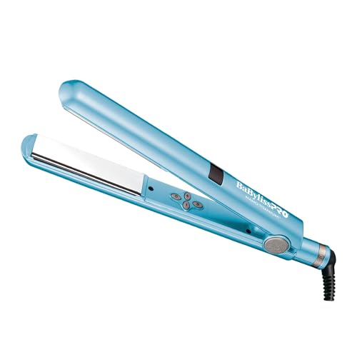 Plancha de Pelo BaBylissPRO Nano Titanium, 1 / 25mm, Plancha Digital para Resultados Profesionales en Todos los Tipos de Cabello - imagen 1