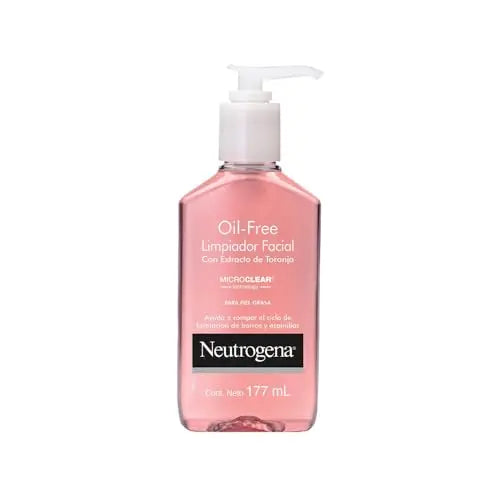Neutrogena Limpiador Facial Diario Sin Aceite de Pomelo Rosa con 2% de Ácido Salicílico y Vitamina C, 6 fl oz - imagen 1