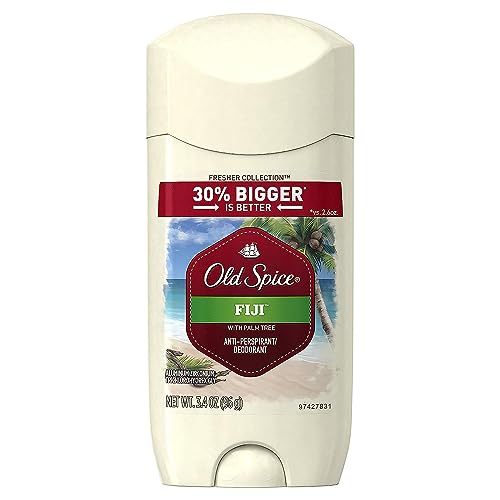 Desodorante y Antitranspirante para Hombre Old Spice Fresher Collection, Aroma Fiji - 3.4 Oz - imagen 2
