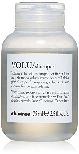Champú Davines VOLU, acción limpiadora suave y volumizante para cabello fino o lacio - Suave y ligero con un impulso duradero de cuerpo y volumen, - imagen 1