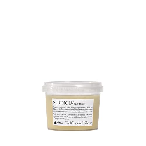 Mascarilla para el cabello Davines NOUNOU, acción reparadora y desenredante para cabello altamente procesado, tratado químicamente, seco o dañado - - imagen 1