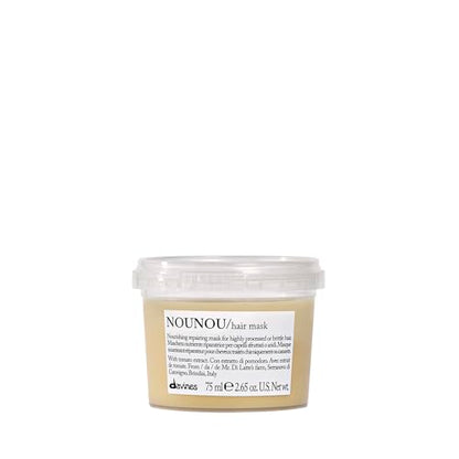 Mascarilla para el cabello Davines NOUNOU, acción reparadora y desenredante para cabello altamente procesado, tratado químicamente, seco o dañado - - imagen 3
