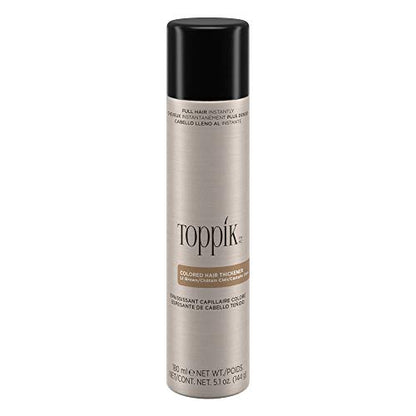 Toppik Spray Colorante para el Cabello, Castaño Claro, Spray Voluminizador para Raíces, Concealer para el Cabello, 5.1oz - imagen 4