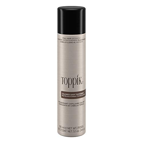 Toppik Spray Colorante para Cabello, Castaño Medio, Spray Voluminizador para Raíces, Concealer para Cubrir y Engrosar el Cabello, 5.1oz - imagen 3