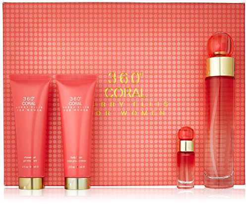 Set de Fragancias Perry Ellis 360 Coral, 4 Piezas - imagen 1