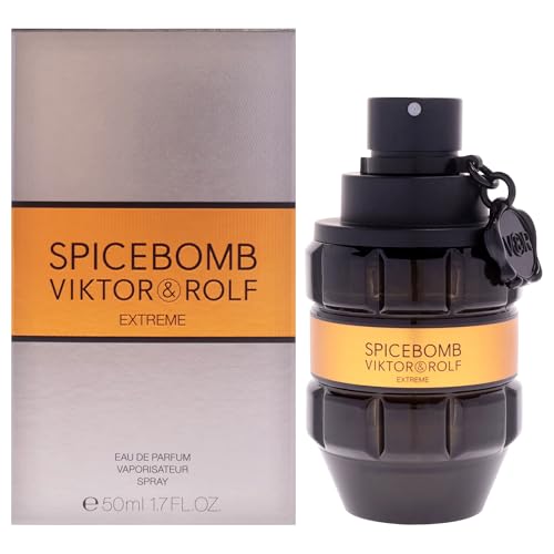 Viktor&Rolf - Spicebomb Extreme Eau de Parfum - Woody & Spicy - Cologne for Men - With Notes of Amber & Vanilla - 1.7 Fl Oz - imagen 1