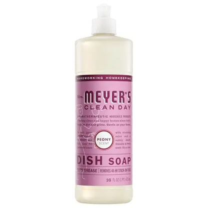 Jabón Líquido para Platos MRS. MEYER'S CLEAN DAY, Aroma a Peonía, 16 Fl Oz - imagen 4