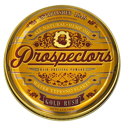Pomada para el cabello Prospectors Gold Rush 4 oz. en lata - imagen 4