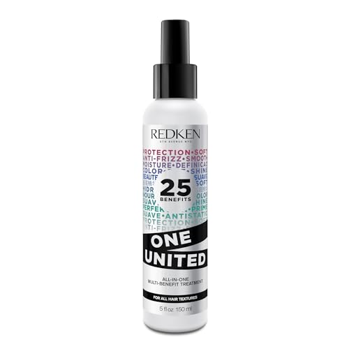 Redken One United Acondicionador Sin Enjuague - Tratamiento Multifuncional para Todo Tipo de Cabello, Spray Desenredante y Protector Térmico, Sin - imagen 1