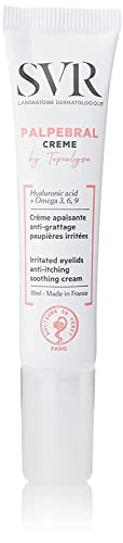 Crema para los Ojos SVR Palpebral. Ácido Hialurónico y Manteca de Karité, Ultra Calmante para Piel Muy Seca, Picazón y Sensible. Fórmula Sin - imagen 1