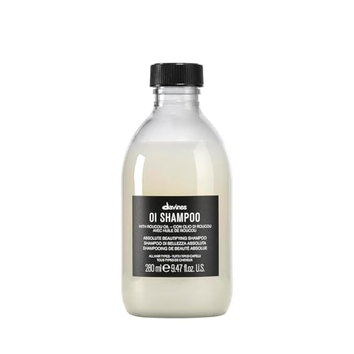 Champú Davines OI, Limpiador Hidratante Suave para Todo Tipo de Cabello - Fórmula Rica en Antioxidantes con Aceite de Roucou para Brillo - imagen 1