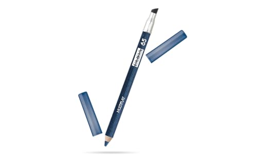 Lápiz de Ojos Pupa Milano Multiplay - Eyeliner Crema, Mezclable con Punta Difuminadora - Color Duradero y Glamuroso - 65 Blue Emotion - 1.2 g - imagen 1