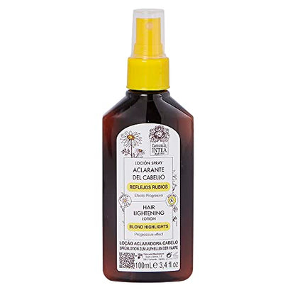 Intea Camomila Aclarador de Cabello Rubios Naturales - Spray con Extracto de Manzanilla - 3.4 Oz - imagen 1