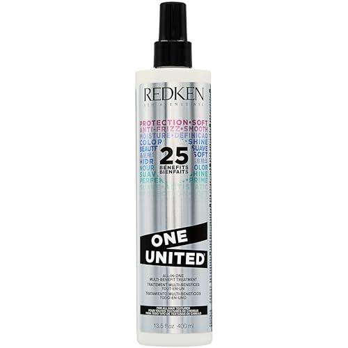 Redken One United Acondicionador Sin Enjuague - Tratamiento Multifuncional para Todo Tipo de Cabello, Spray Desenredante y Protector Térmico, Sin - imagen 2