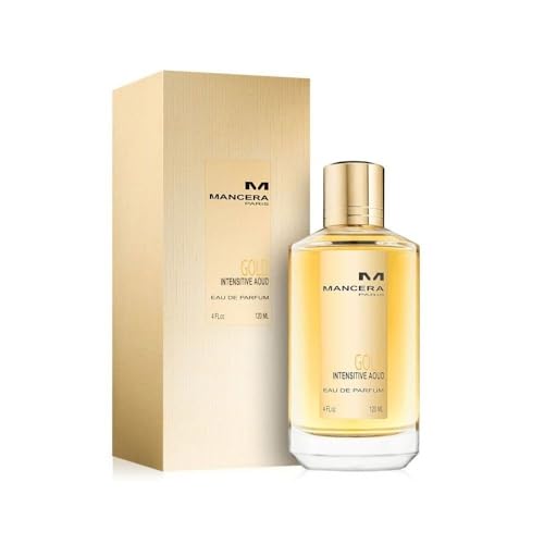 MANCERA Gold Eau de Parfum Spray, Aoud Intensivo, 4 Fl Oz - imagen 1