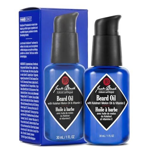 Aceite para Barba Jack Black para Hombres - Acondicionador de Barba Leave In, Suavizante de Barba, Productos de Cuidado de Barba, Aceite para Bigote, - imagen 3