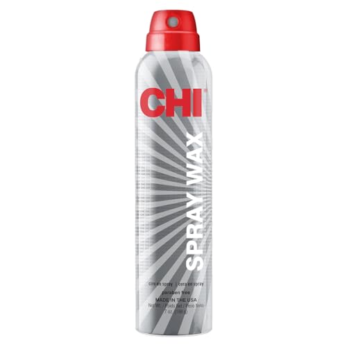 CHI Spray Wax, Spray para el Cabello para Texturas Duraderas, Acabado Suave, Libre de Sulfatos, Parabenos y Crueldad, 7 Oz - imagen 1