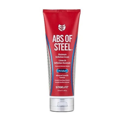 SteelFit Abs of Steel Crema Definición Máxima - Loción Afirmante y Tonificante para Abdominales - Suplemento Pre y Post Entrenamiento con L-Carnitina - imagen 3