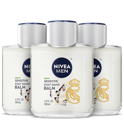 Bálsamo After Shave NIVEA MEN Real Madrid Edición Limitada, Sin Alcohol, con Complejo VitaminPro, 3.3 Fl Oz, Paquete de 3 - imagen 2